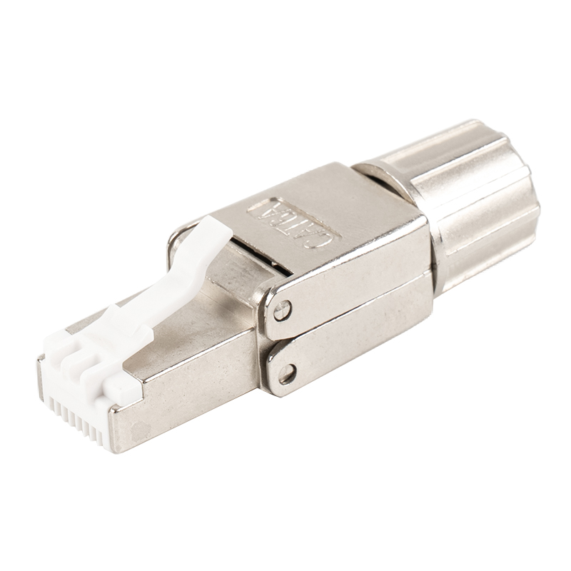 Cat6A Shielded Toolless RJ45 Connector RJ-G40S-1-C6A