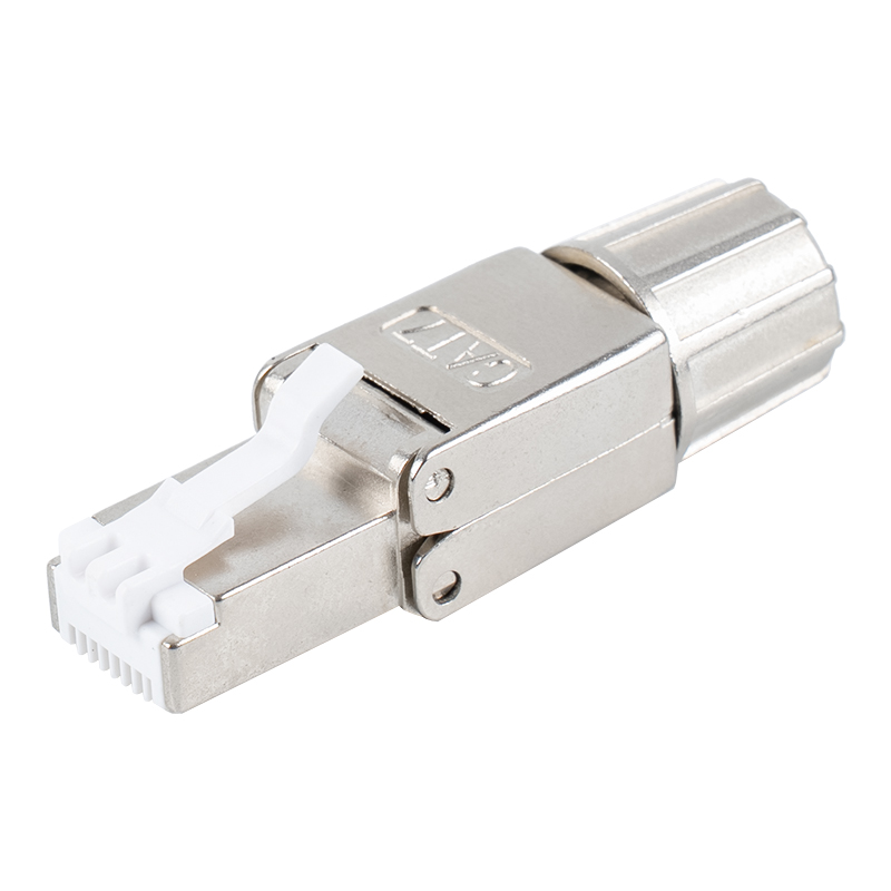 Cat7 Shielded Toolless RJ45 Connector RJ-G40S-1-C7