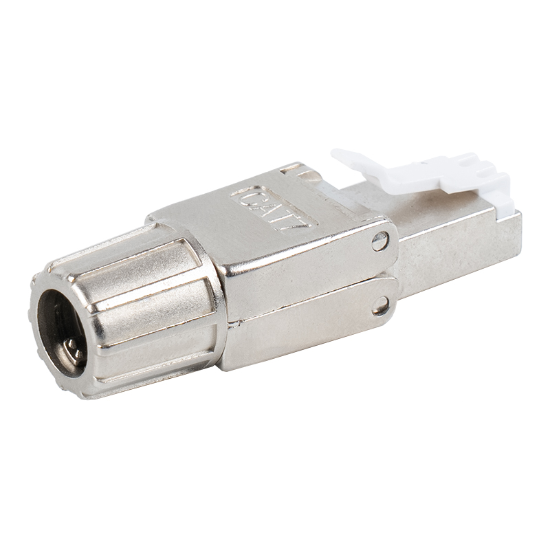 Cat7 Shielded Toolless RJ45 Connector RJ-G40S-1-C7