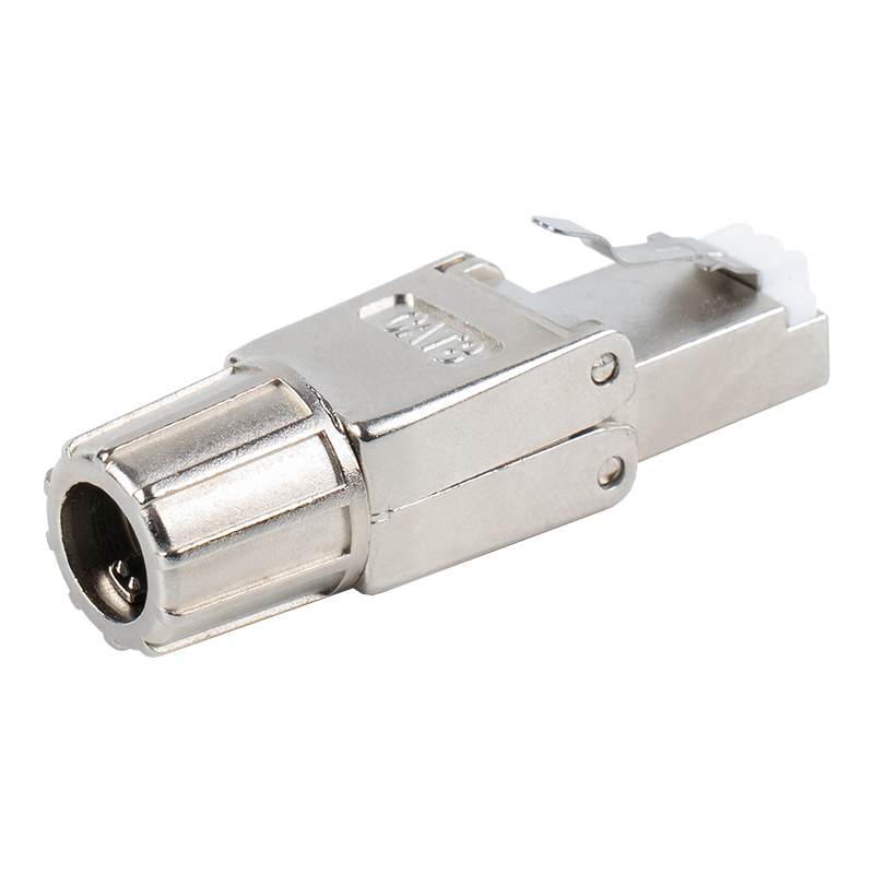 Cat8 Shielded Toolless RJ45 Connector RJ-G40S-1-C8