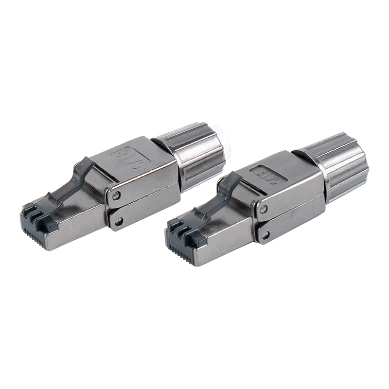Cat8 Shielded Toolless RJ45 Connector RJ-G40S-1-C8