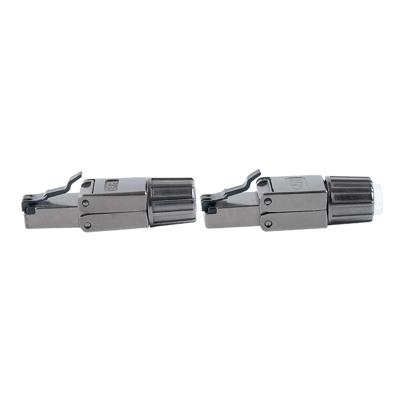Cat8 Shielded Toolless RJ45 Connector RJ-G40S-1-C8
