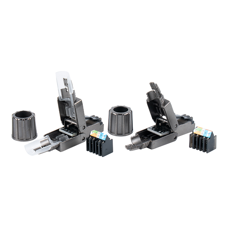 Cat8 Shielded Toolless RJ45 Connector RJ-G40S-1-C8