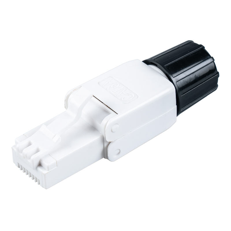 Cat6A Unshielded Toolless RJ45 Connector（with screw） RJ-G40U-C6A