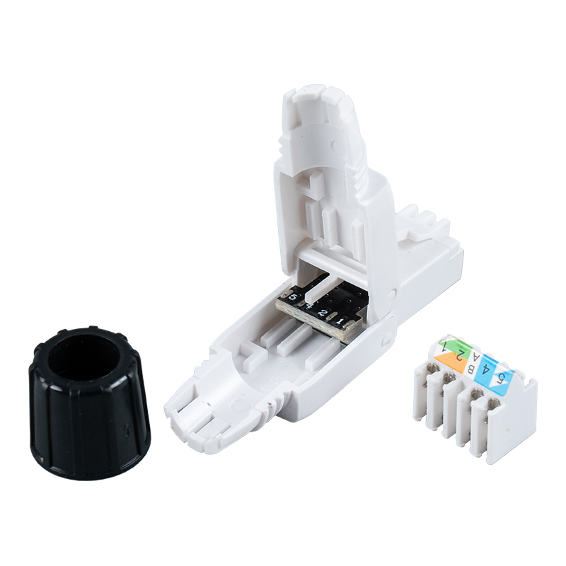 Cat6A Unshielded Toolless RJ45 Connector（with screw） RJ-G40U-C6A