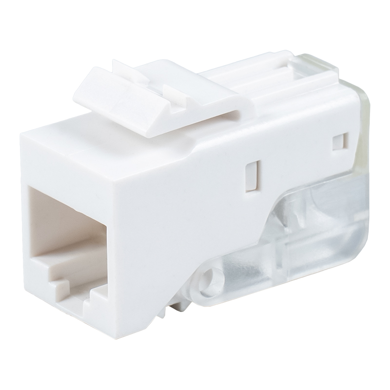 C5e Unshielded 90° Tolless Keystone Jack SM-2014H8C5E