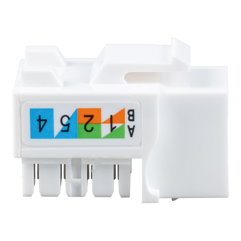 Cat5e Unshielded 90° Modular Jack SM-2016H8C5E