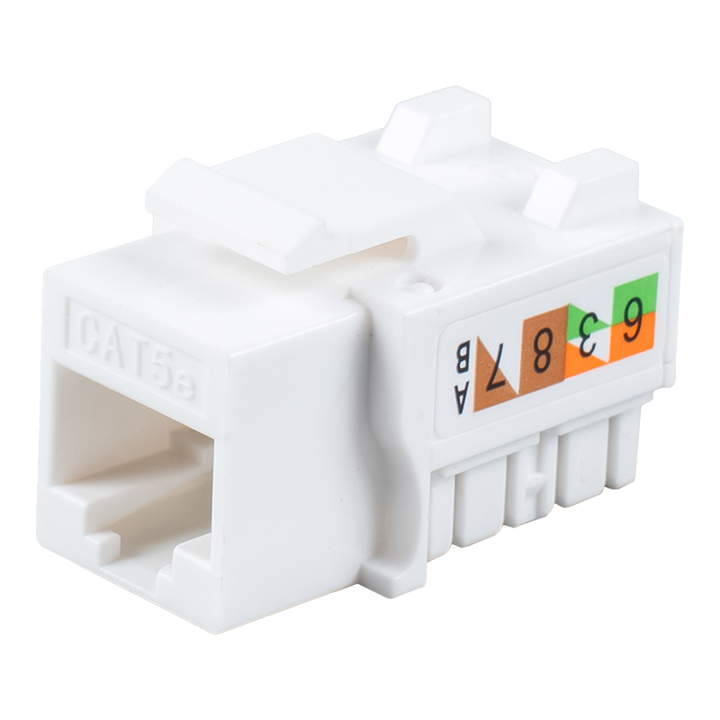 Cat5e Unshielded 90° Modular Jack SM-2016H8C5E