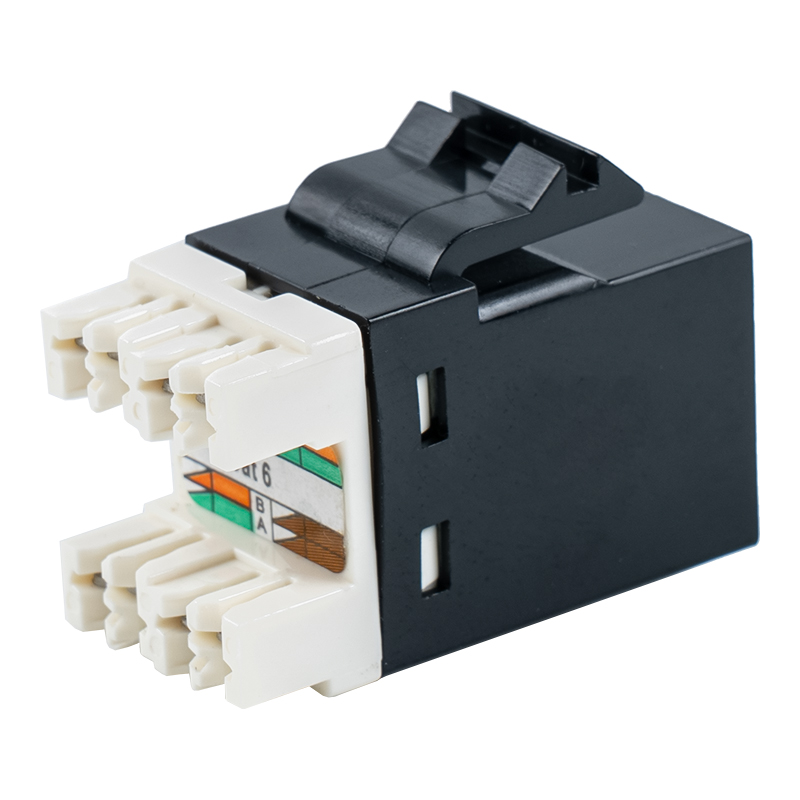 Cat6 Unshielded 180° Modular Jack SM-2027H8C6
