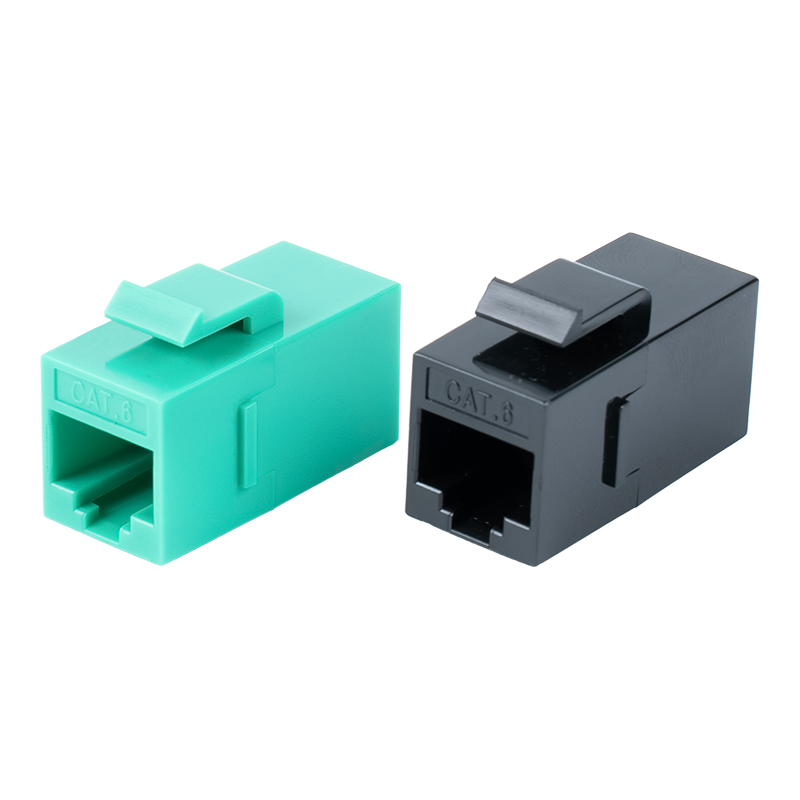 C6A Unshielded RJ45 Inline Coupler SM-2034C6