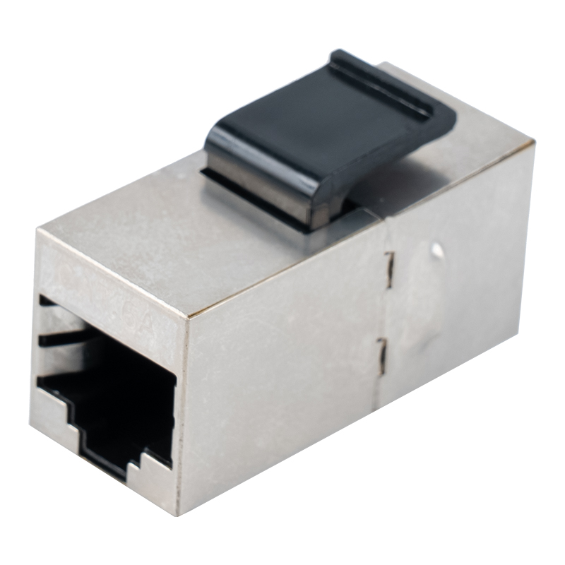C6 Shielded RJ45 Inline Coupler （with plastic clip） SM-2034SC6 