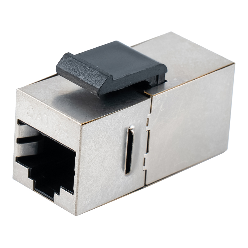 C6 Shielded RJ45 Inline Coupler （with plastic clip） SM-2034SC6 