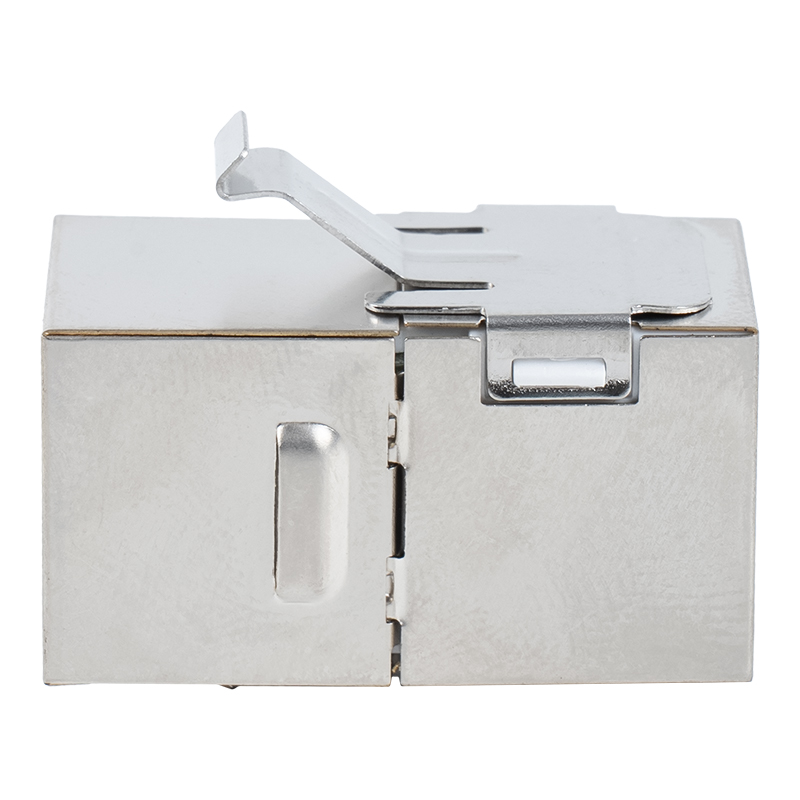 Cat6 Shielded RJ45 Straight Through Coupler (with metal clip) SM-2035SC6