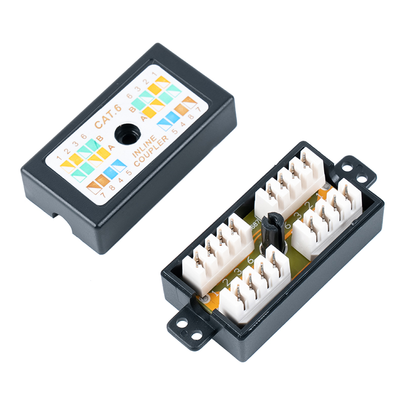 C5e Unshielded RJ45 Inline Coupler SM-2037C5E