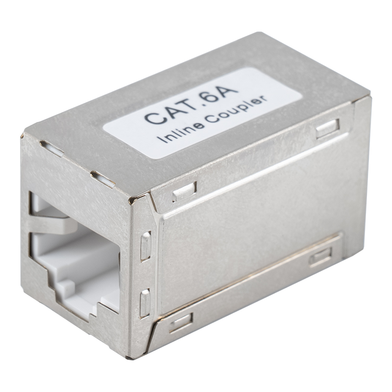 C6A Shielded RJ45 Inline Coupler SM-2039SC6A