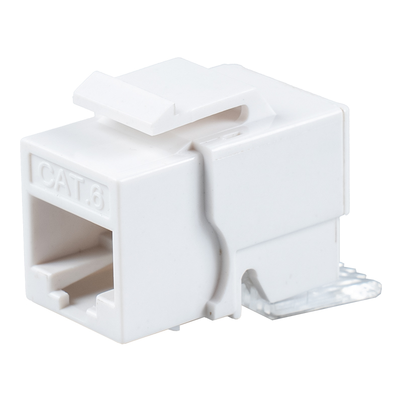 C6 Unshielded 90° Tolless Keystone Jack （mini type） SM-2052H8C6