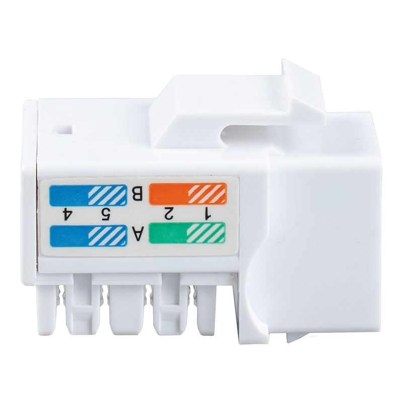 Cat6 Unshielded 90° Modular Jack SM-2053H8C6