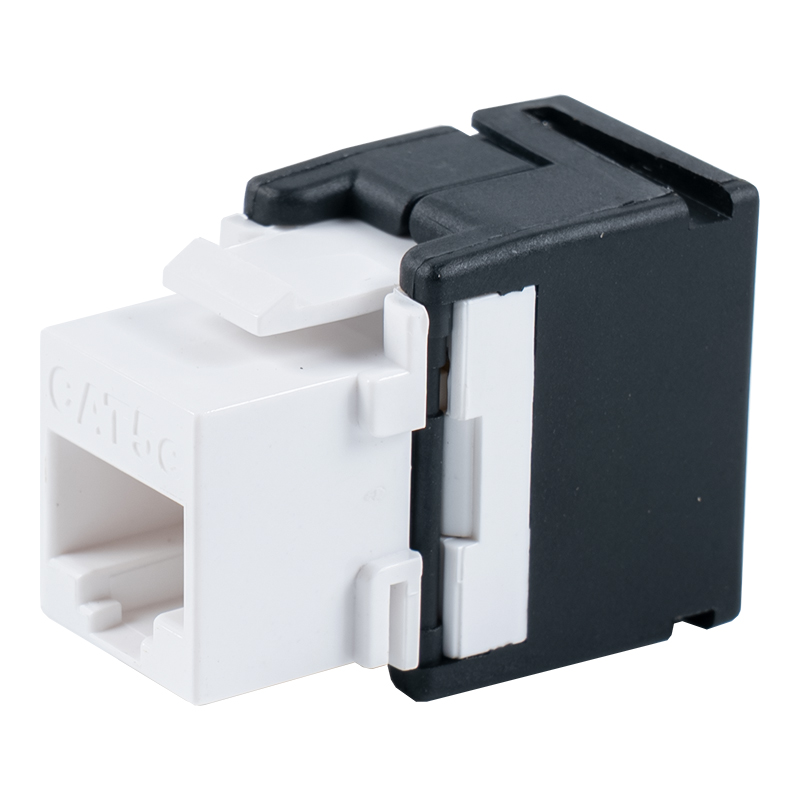 C6A Unshielded 180° Tolless Keystone Jack SM-2335H8C6A