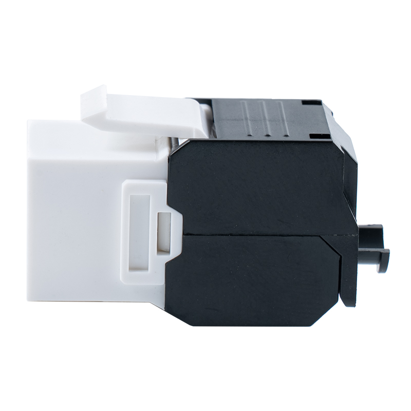 Cat6 Unshielded 180° Toolless Modular Jack (flip-open type) SM-2336H8C6