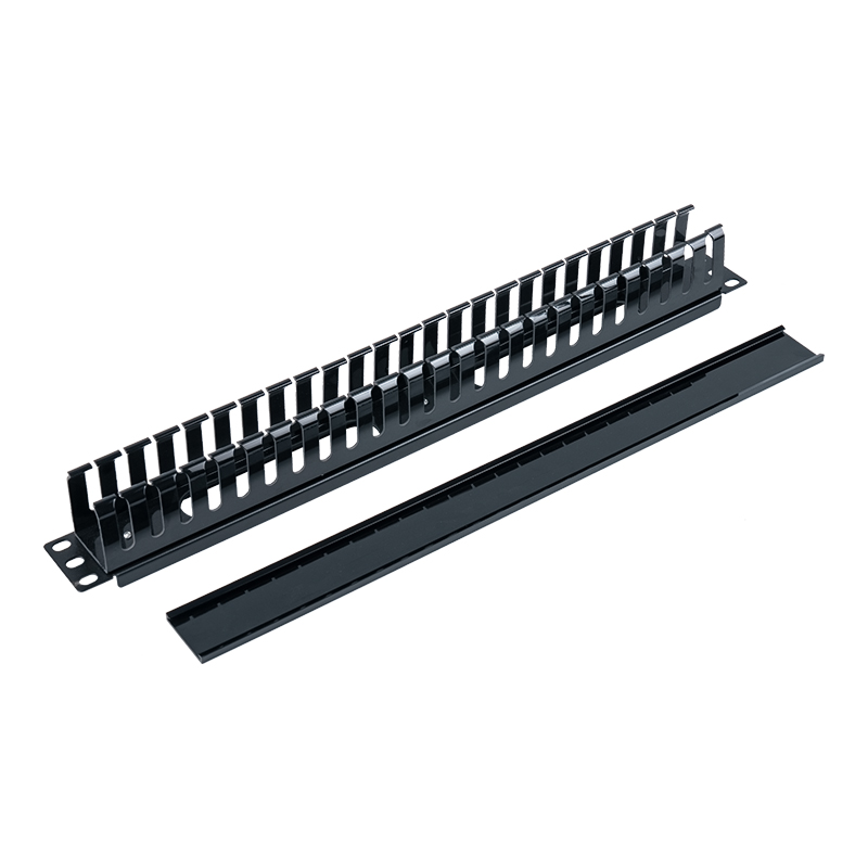 19-inch 1U Plastic Cable Management Stand (24 Ports) SP-3050-1U 