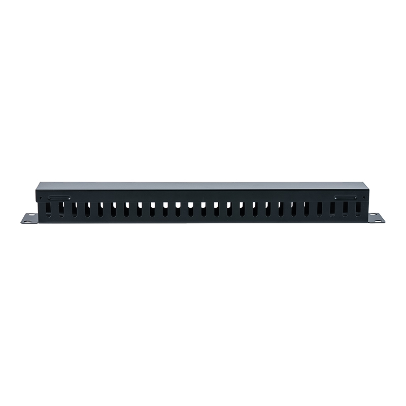 19-inch 1U Metal Cable Management Stand (25 Ports) SP-3051-1U