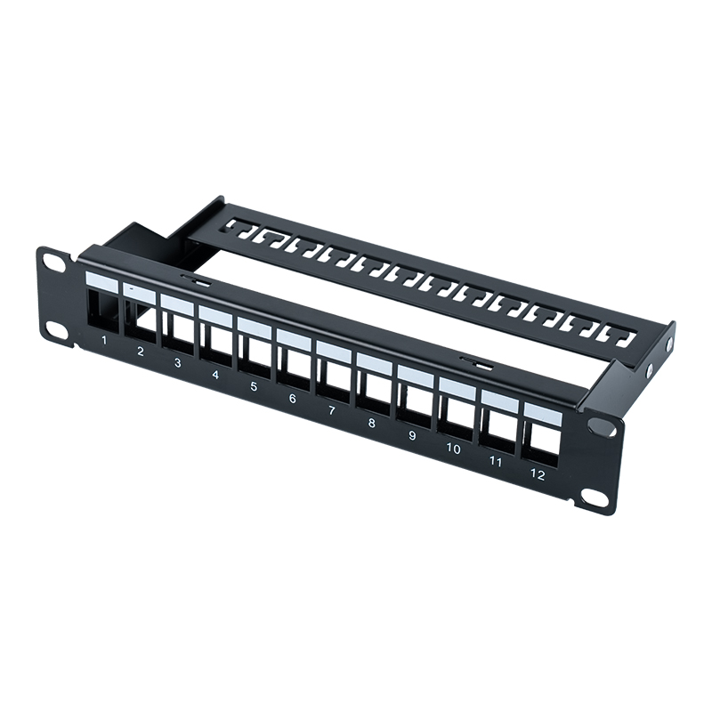 10-inch 12-port shielded air distribution frame SP-3252S-12P