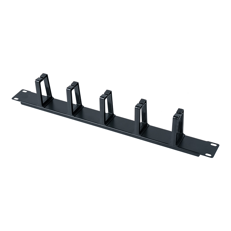 19-inch 1U cable management rack (5 plastic rings) SP-3627B-1U