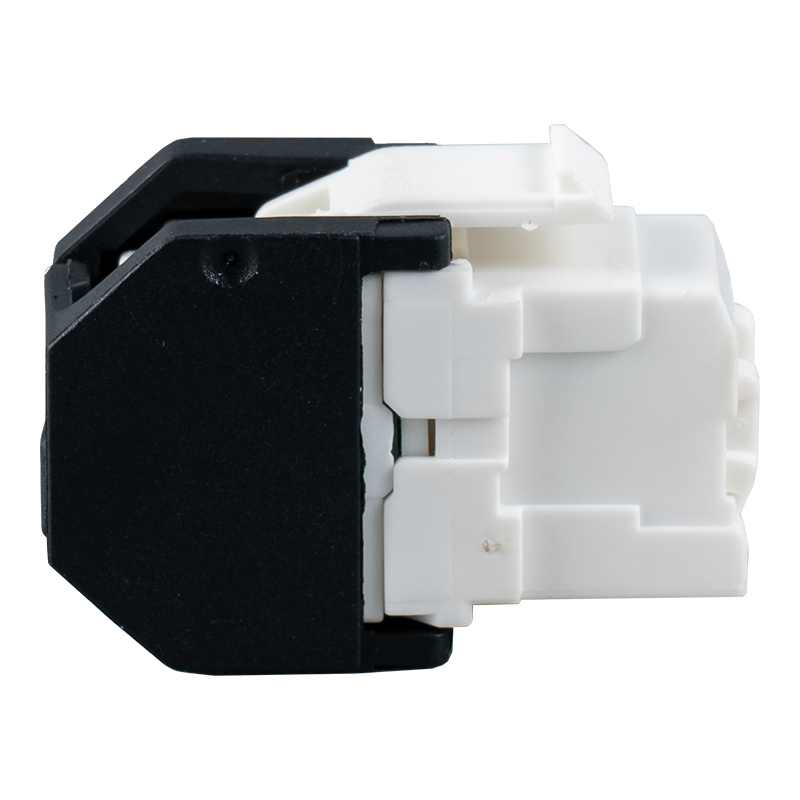 Cat6 Unshielded 180° Toolless Modular Jack (with shutter) SM-2399H8C6