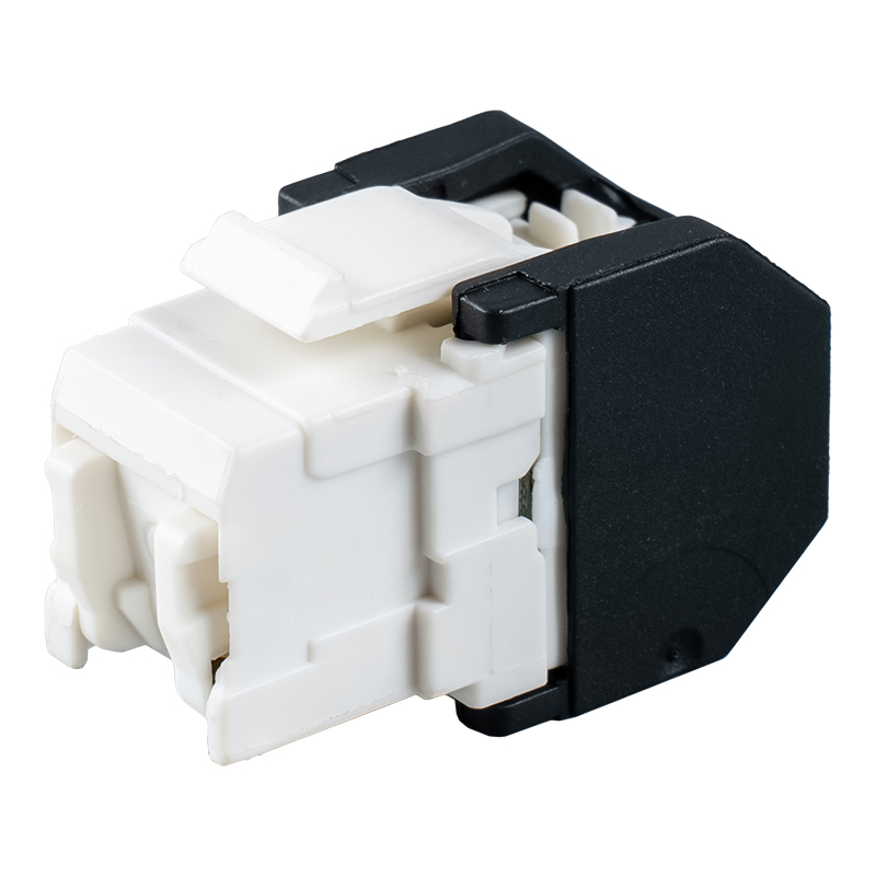Cat6 Unshielded 180° Toolless Modular Jack (with shutter) SM-2399H8C6