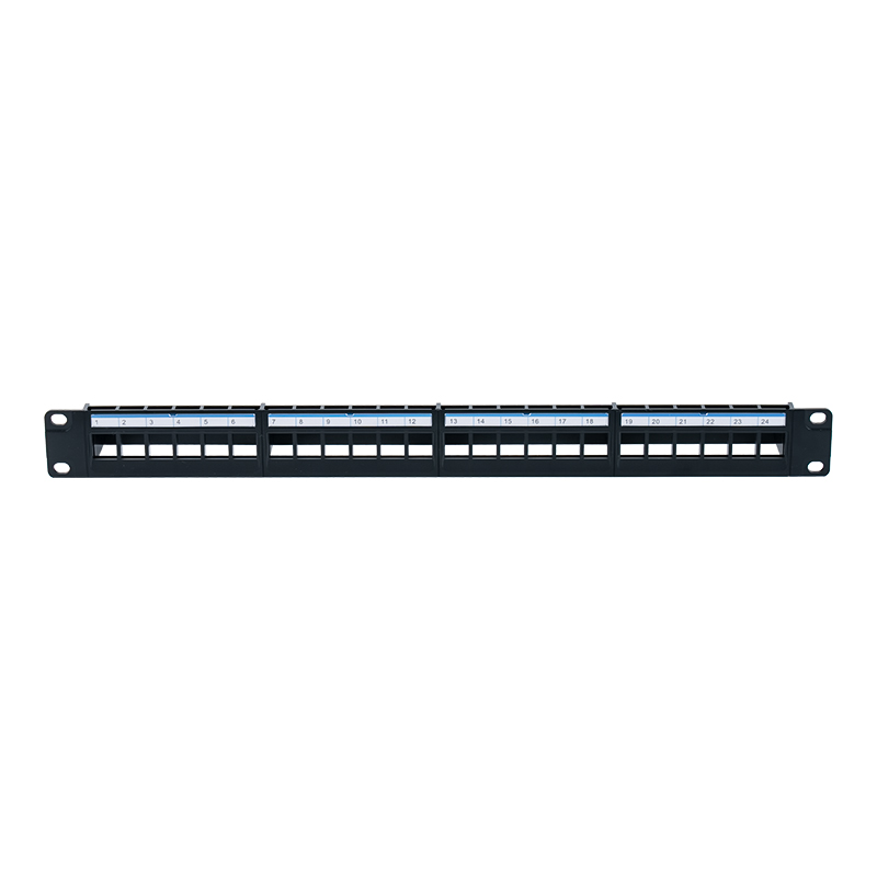 19-inch 1U 24-port unshielded rack (blue plastic cardboard) SP-3401-24P 