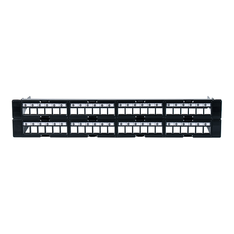 19-inch 1U 48-port unshielded rack (removable window) SP-3408-48P
