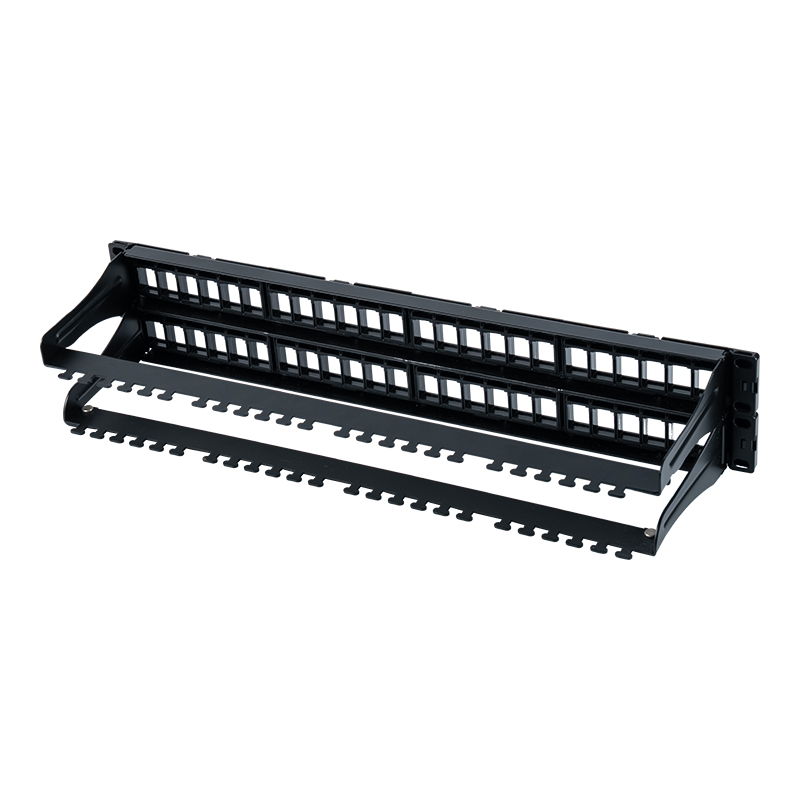 19-inch 1U 48-port unshielded rack (removable window) SP-3408-48P
