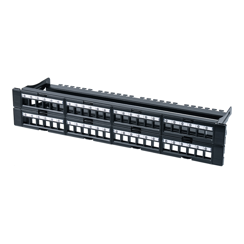 19-inch 1U 48-port unshielded rack (removable window) SP-3408-48P
